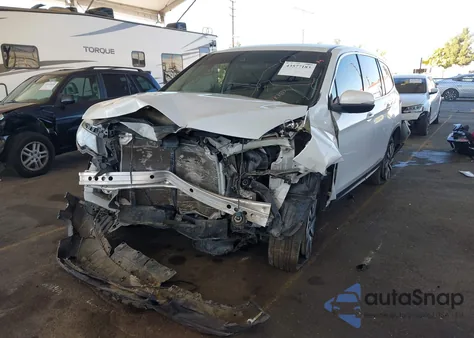 2020 Honda Pilot 2Wd Ex z USA, uszkodzony, nr VIN 5FNYF5H37LB016876